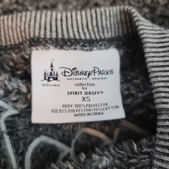 Disney Parks Disneyland Collection Spirit Jersey Spell-out Back Sweatshirt XS - Picture 6 of 6